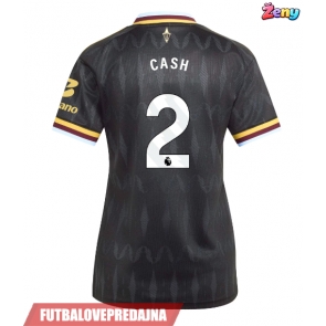 Lacne Ženy Futbalové dres Aston Villa Matty Cash #2 2026-27 Krátky Rukáv - Preč